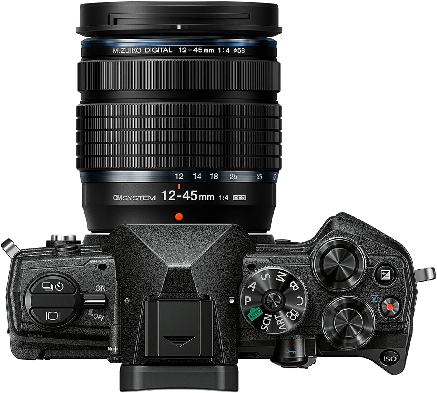 OM SYSTEM OM-5 Micro Four Thirds System Camera incl. lens M.Zuiko Digital ED 12-45mm PRO, 20 MP Live MOS Sensor, Improved 5-Axis Image Stabilisation, IP53, Handheld High Res Shot, Black/Black image 2 OM SYSTEM OM-5 Micro Four Thirds System Camera incl. lens M.Zuiko Digital ED 12-45mm PRO, 20 MP Live MOS Sensor, Improved 5-Axis Image Stabilisation, IP53, Handheld High Res Shot, Black/Black image 2